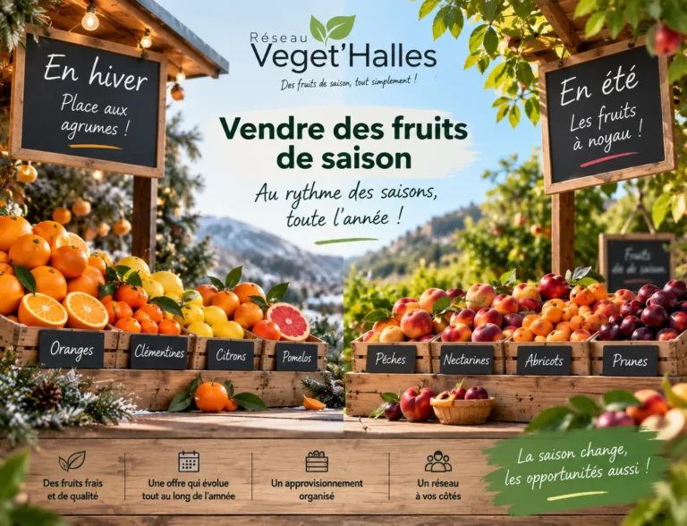 - Vendre des fruits de saison : pourquoi adapter son point de vente