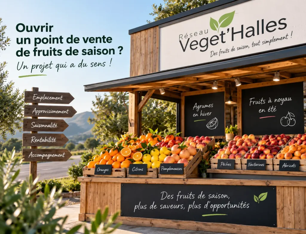 - Comment ouvrir un point de vente de fruits de saison ?